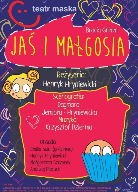 Plakat: Jaś i Małgosia