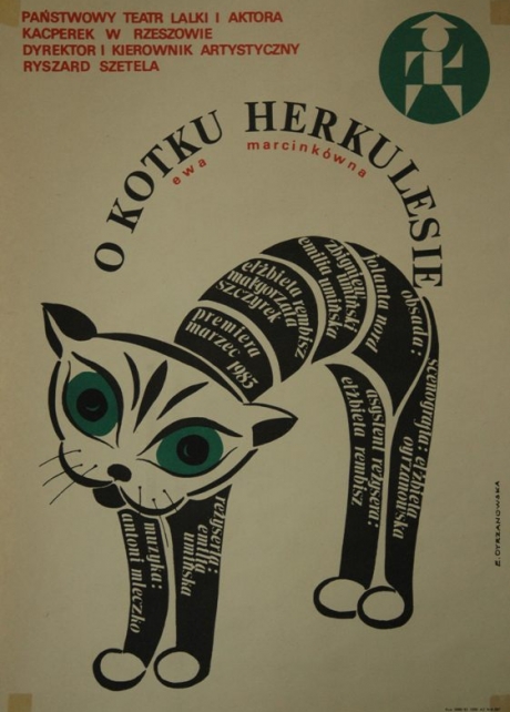 Plakat: O kotku Herkulesie