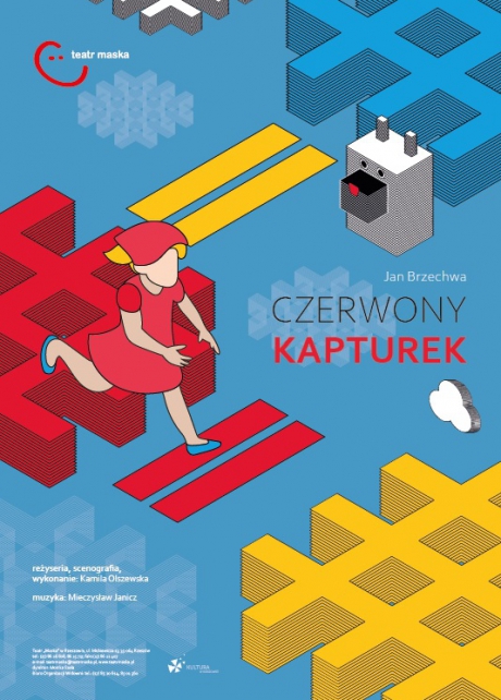 Plakat: Czerwony Kapturek