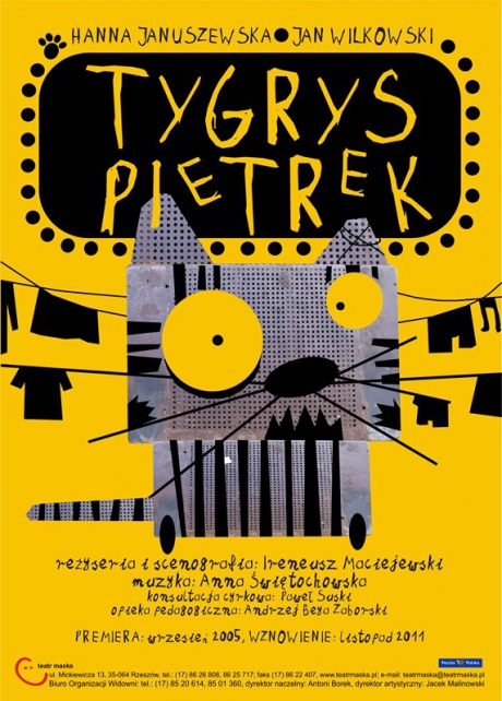 Plakat: Tygrys Pietrek