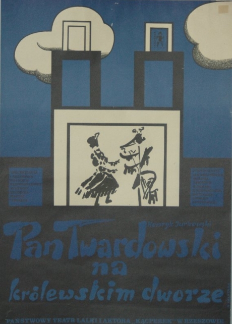 Plakat: Pan Twardowski na królewskim dworze